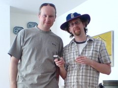 Me (Ben) & my brother Matt - I'm the tall handsome one on the left